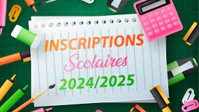 Rentrée scolaire 2024/25 : Inscriptions 6°