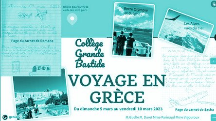 Mars 2023 : 40 élèves partent en Grèce !