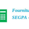 Fournitures SEGPA - 2023-2024