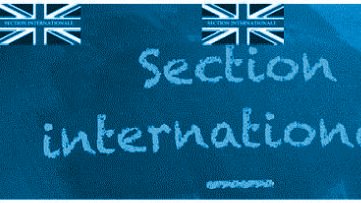 RESULTATS SECTION INTERNATIONALE BRITANNIQUE 6e