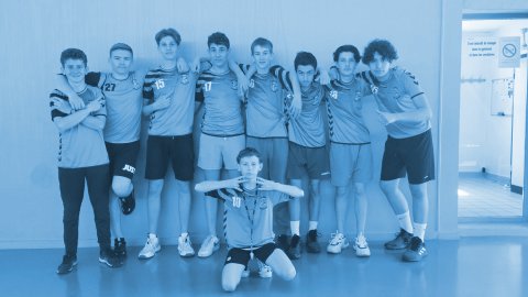 Finale départementale de Handball en Minimes garçons