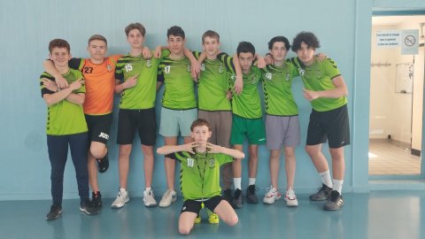Finale départementale de Handball en Minimes garçons