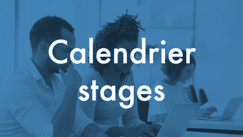 Calendriers de stage