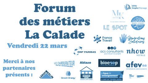 Forum des métiers La Calade 2024