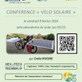 Conférence vélo solaire 9 février 2024