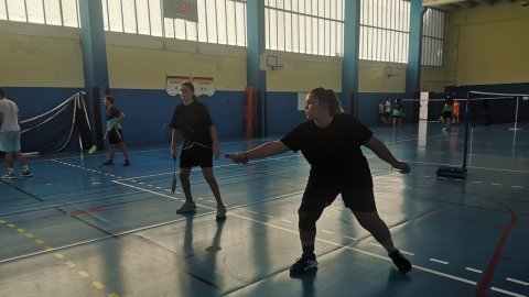 Badminton première rencontre district