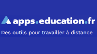 logo du site Apps.education.fr Accueil