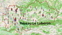 logo du site Carte interactive du réseau Le Luberon