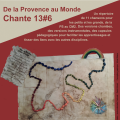 Chante 13#6 : De la Provence au Monde