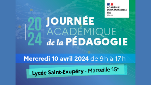 Journée académique de la pédagogie 2024 - appel à candidature jusqu'au 15 (...)