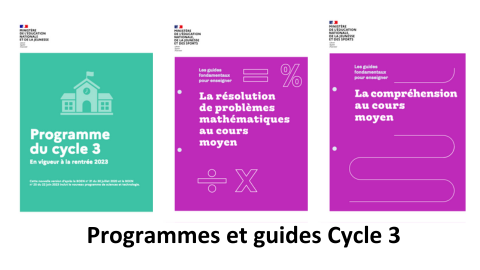Programmes et ressources Cycle 3