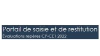 logo du site Plateforme de saisie des résultats aux évaluations CP et CE1