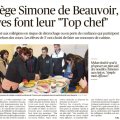 Article dans la Provence : Les élèves ESPOIR font leur « Top Chef » au collège !