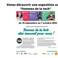 Exposition au CDI « Femmes de la tech »