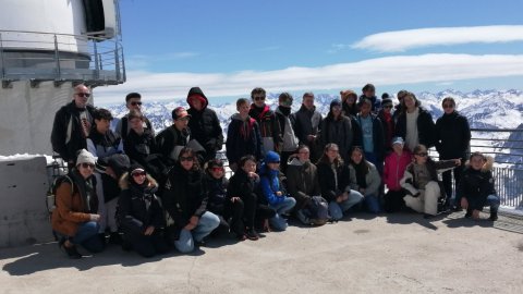 Club astro - voyage au Pic du Midi - 2ème jour