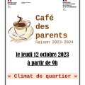 Café des parents n°1 - Climat de quartier