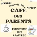 Café des Parents n°2 - Numérique et suivi scolarité