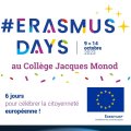 Les « Erasmus Days » à Monod