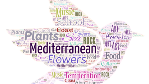 Word Art Mediterranean Connections