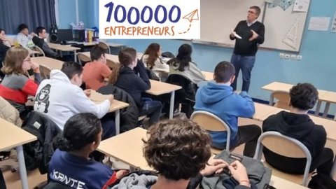 4ème - 3ème : Intervention 100 000 entrepreneurs