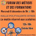 Rappel Forum des Métiers et des Formations Mercredi 6 décembre HALLE (...)