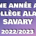 Une année au collège SAVARY - 2022/23