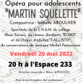 Opéra pour adolescents « Martin Squelette »