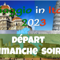Voyage Italie - Le départ approche !
