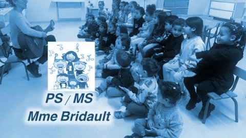 2ème séance Plan Choral : PS/MS Mme Bridault