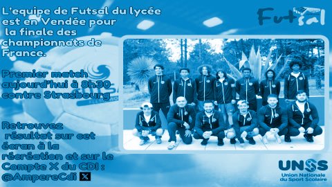 Equipe de Futsal aux championnats de France
