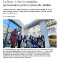 Partenariat entre le micro-lycée de La Calade et La Poste