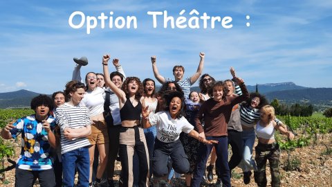 Rejoignez l'option Théâtre !!!