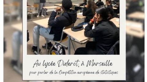 Intervention de l'INSEE au lycée Diderot
