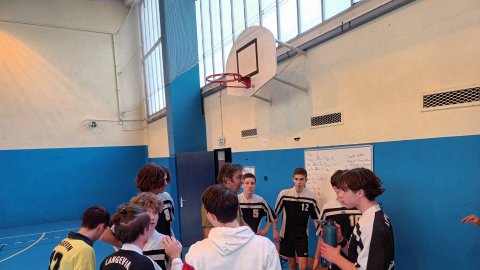 Handball cadets 2èmes du département