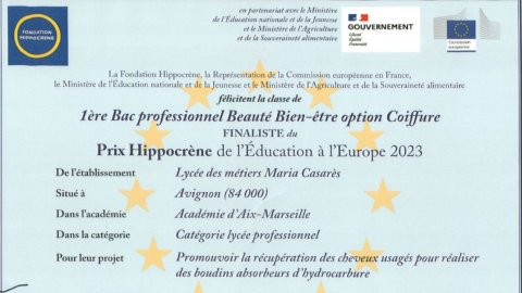 Prix Hippocrène de l'éducation à l'Europe 2023