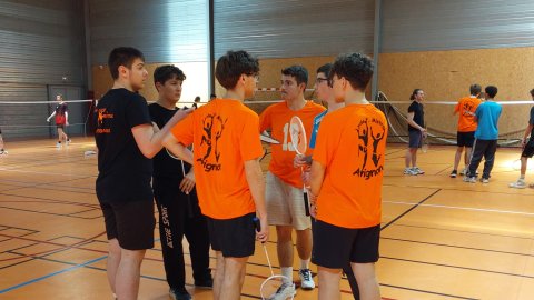 Coupe départementale de Badminton mercredi 10 Avril 2024.