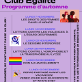 Le programme du club ÉGALITÉ - Automne 2022
