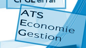 Classe préparatoire ATS économie et gestion Pour les bac+2
