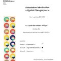 Label Egalité Filles/Garçons - Niveau 2