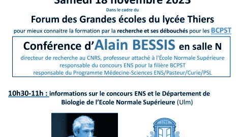 Conférence d'Alain BESSIS