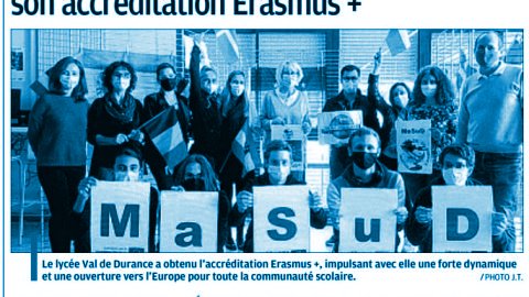 En savoir plus sur l'accréditation ERASMUS +