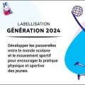 Notre lycée labellisé Génération 2024