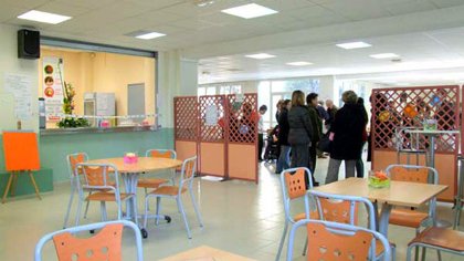 Inauguration de la cafétéria le 25 janvier 2011